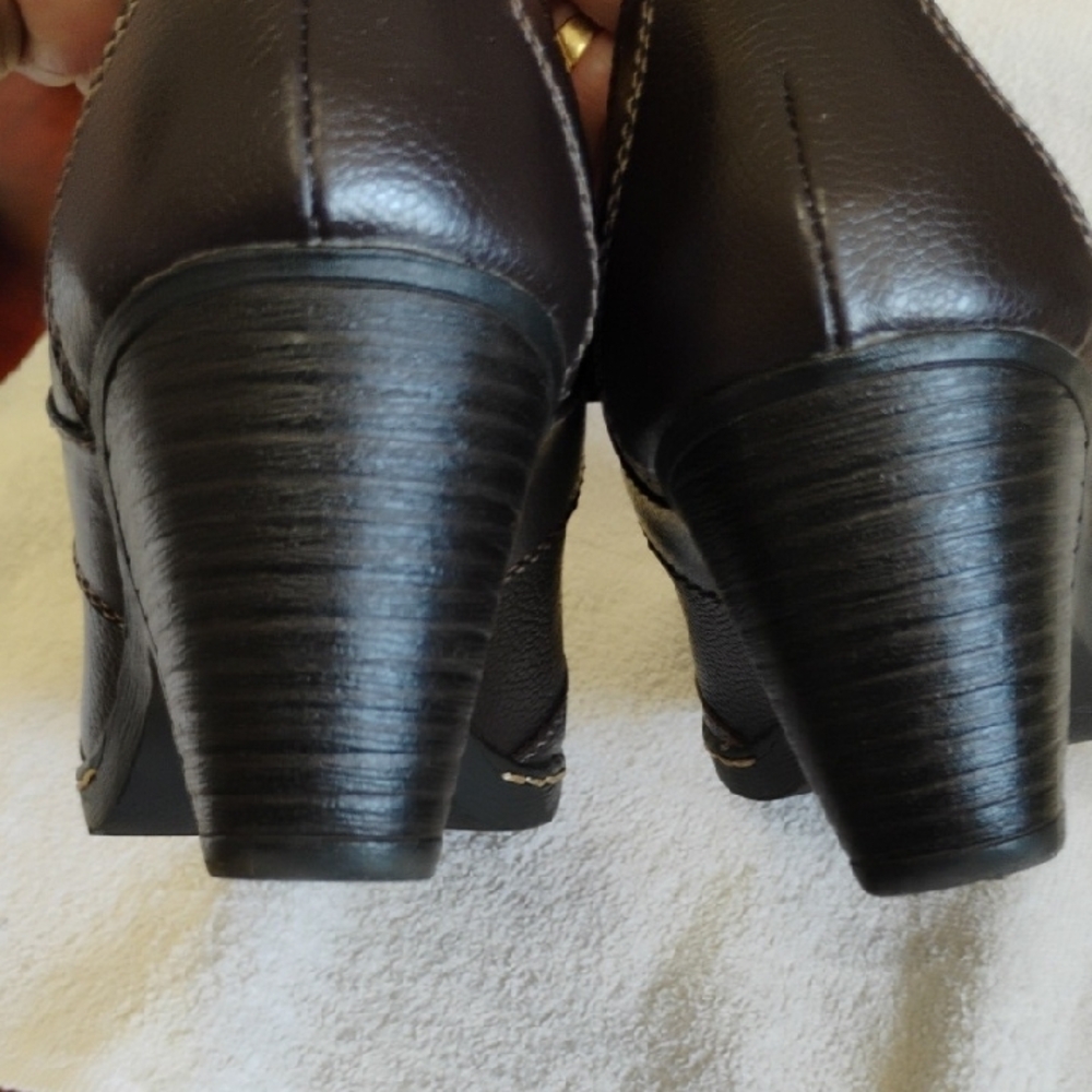 I Love Comfort Brown Leather Mary Jane Style 8.5 - Picture 9 of 9